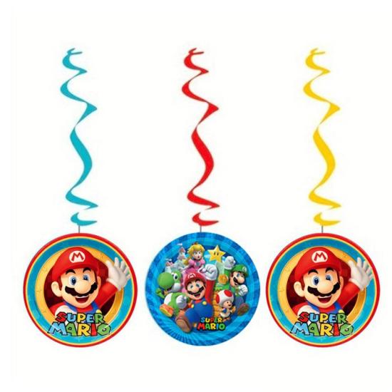 Super Mario Temalı Sarkıt Asma İp Süs 3’lü