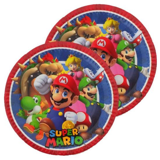 Super Mario Konsepti Karton Tabak 8’li
