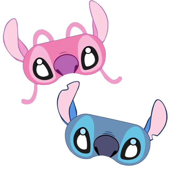 Stitch Konseptli 2’li Kağıt Maske
