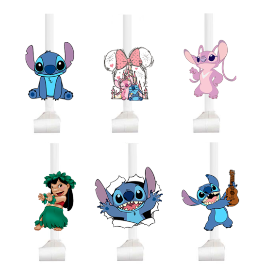 Stitch Konsepti Kaynana Dili - 6 Adet