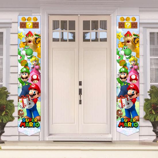 Super Mario Temalı Asmalı Kapı Süsü 2’li