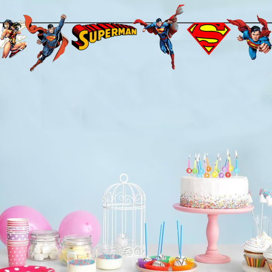 Superman Konseptli Karakter Banner