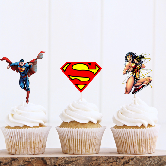 Superman Konseptli 6’lı Kürdan