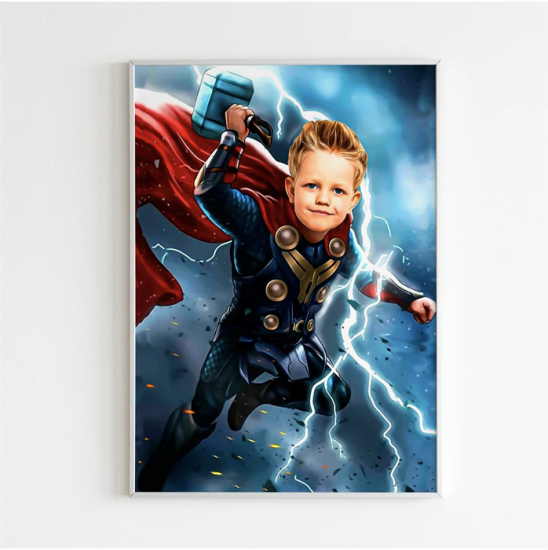 Thor Poster - Kişiye Özel