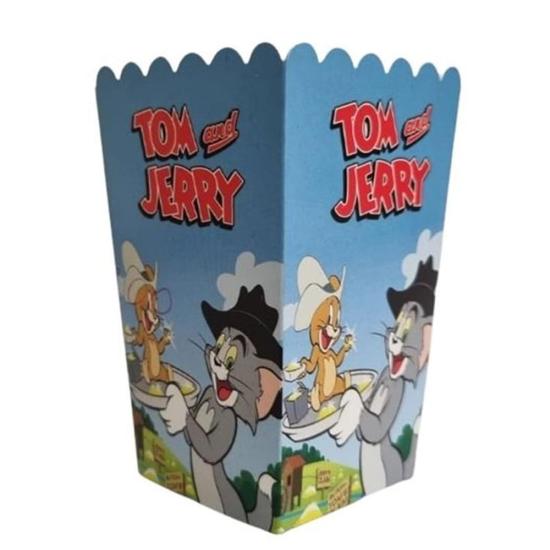 Tom ve Jerry Konseptli Mısır Kutusu 5 Adet