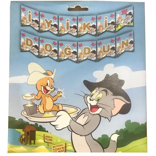 Tom ve Jerry İyi Ki Doğdun Banner