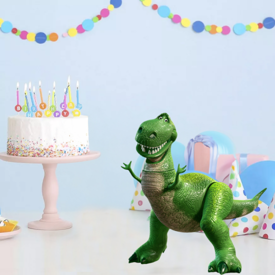 Toy Story Dinozor Konseptli Dekor Pano