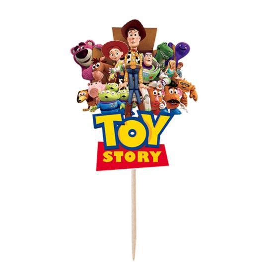 Toy Story Temalı Çubuk Pasta Süsü