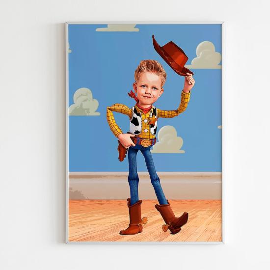 Toy Story Woody Kişiye Özel Poster