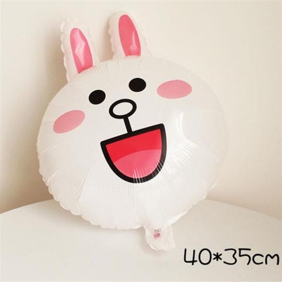 Sevimli Tavşan Temalı Folyo Balon