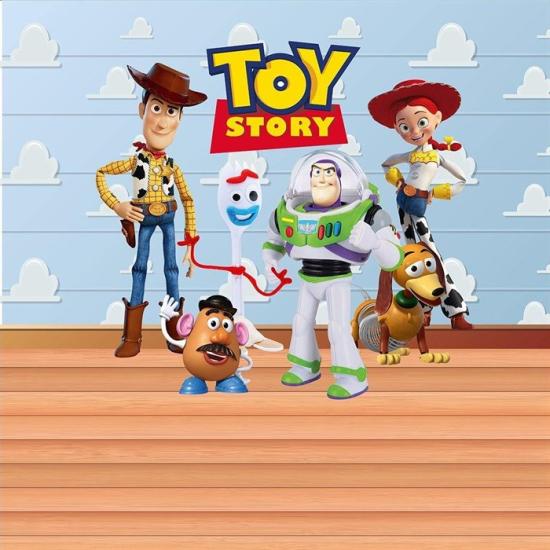 Toy Story Doğum Günü Kare Branda Afişi