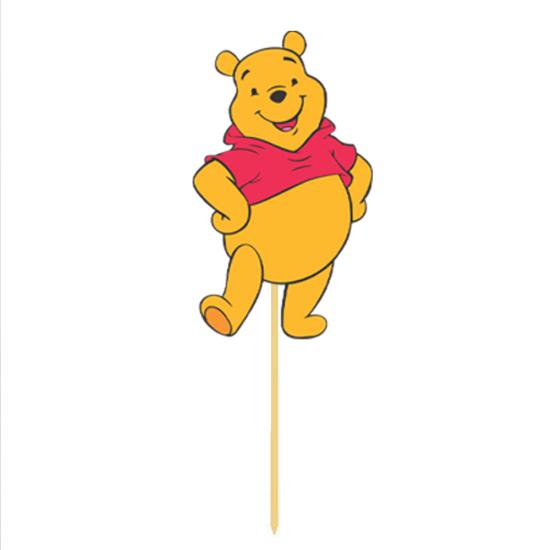 Winnie Konsepti Çubuk Pasta Süsü