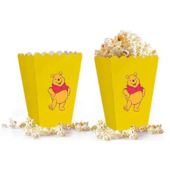 Winnie Konsepti Popcorn Mısır Kutusu 5’li