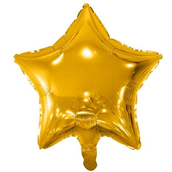 Gold Yıldız Folyo Balon 40 cm