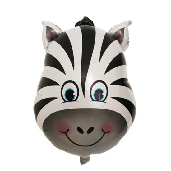 Zebra Temalı Folyo Balon 60 cm