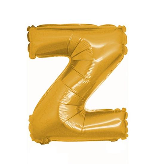 Gold Z Harfi Folyo Balon 1 Metre