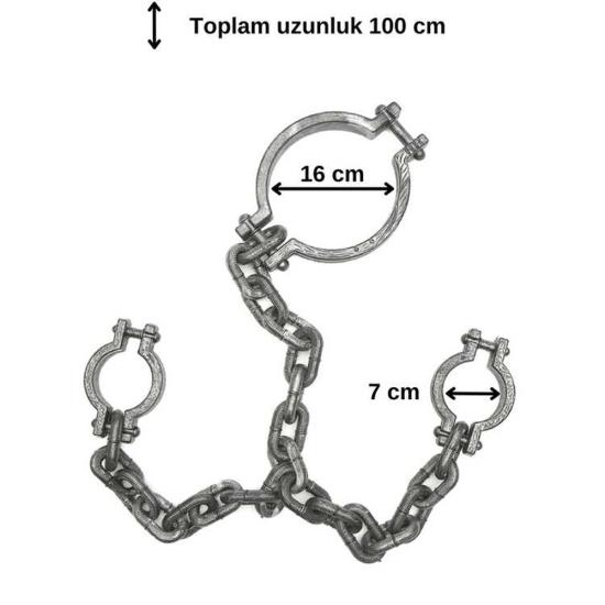 Halloween Kostüm - Zincir Kelepçe