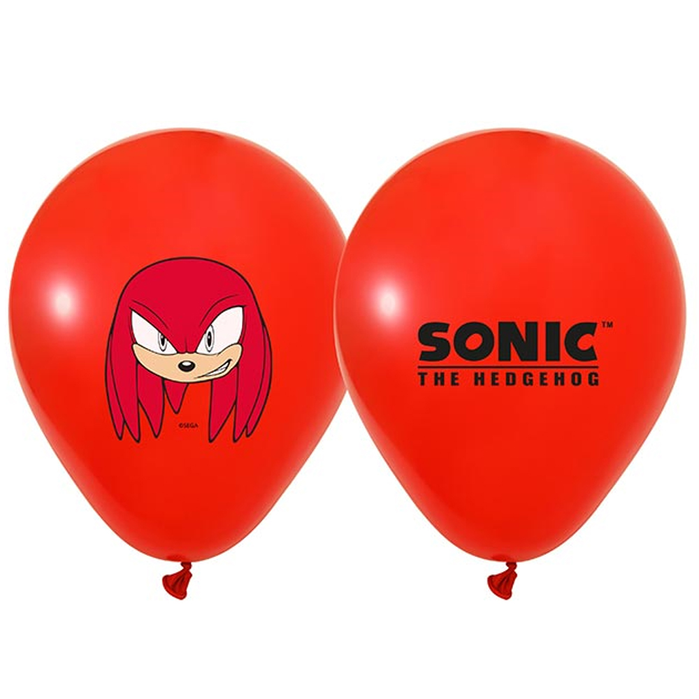 Sonic Baskılı Lisanslı Balon 5’li