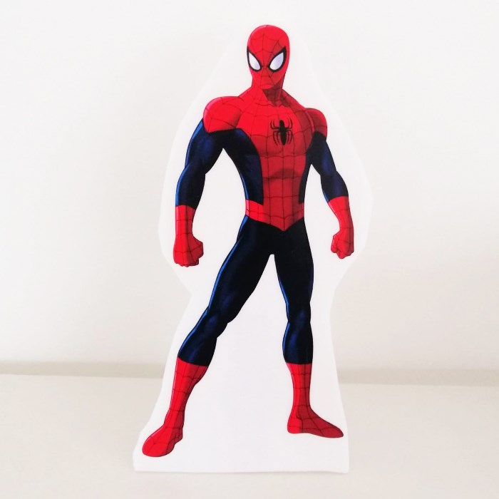 Spiderman Konsepti Ayaklı Dekor Pano 30 cm