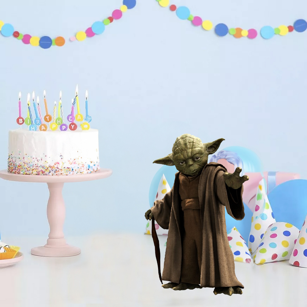 Star Wars Yoda Konseptli Dekor Pano