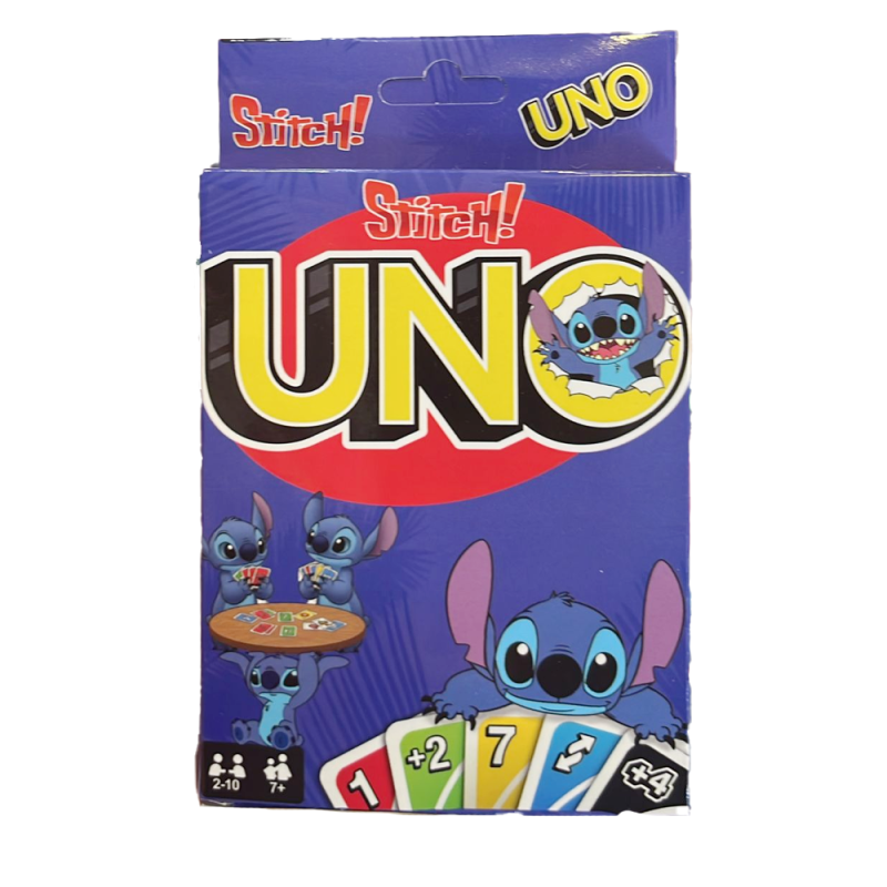 Stitch Konseptli Hediyeli Uno Oyun Kartı