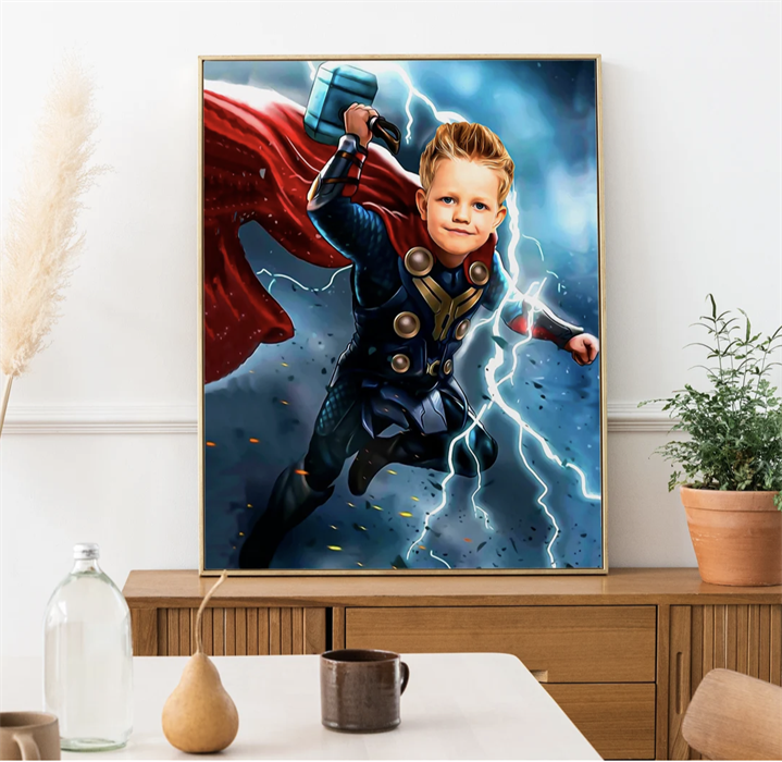 Thor Poster - Kişiye Özel