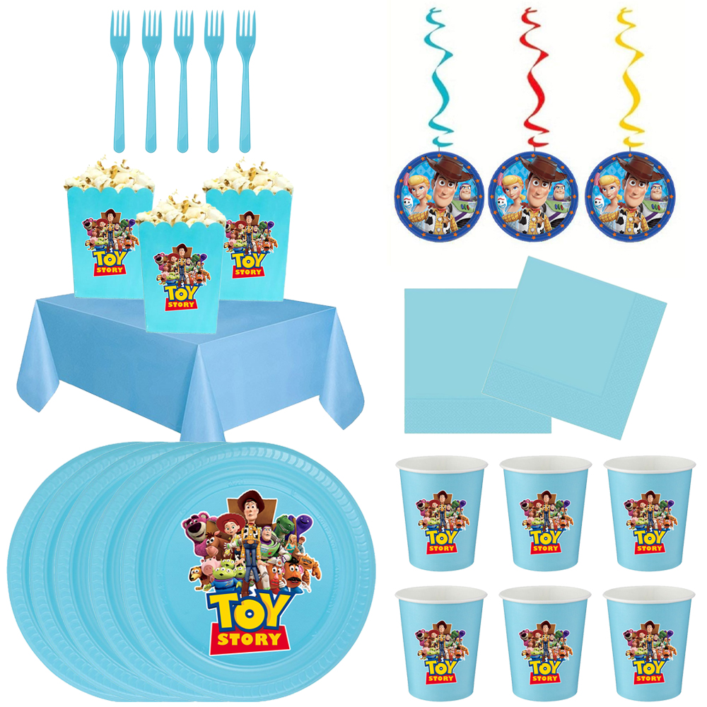 Toy Story Konsepti Doğum Günü Parti Seti 10 Kişilik