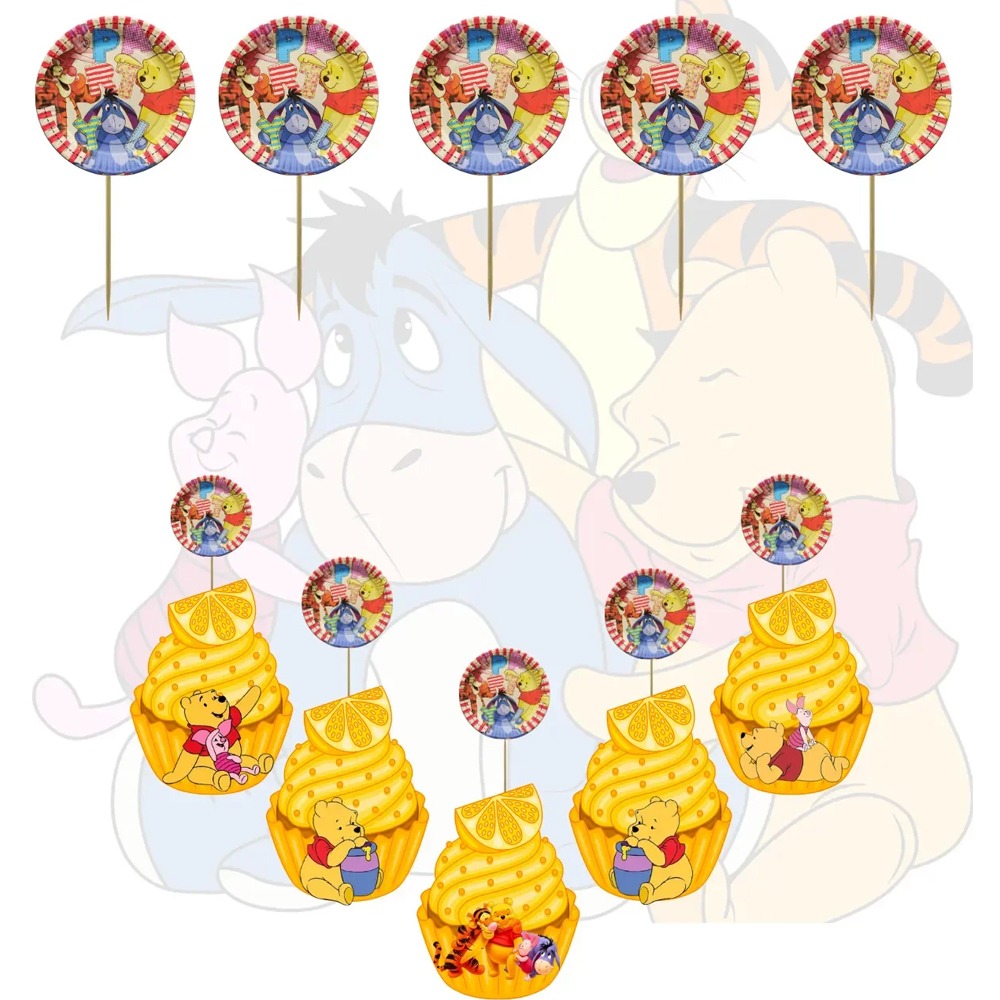 Winnie The Pooh Konseptli 10’lu Kürdan