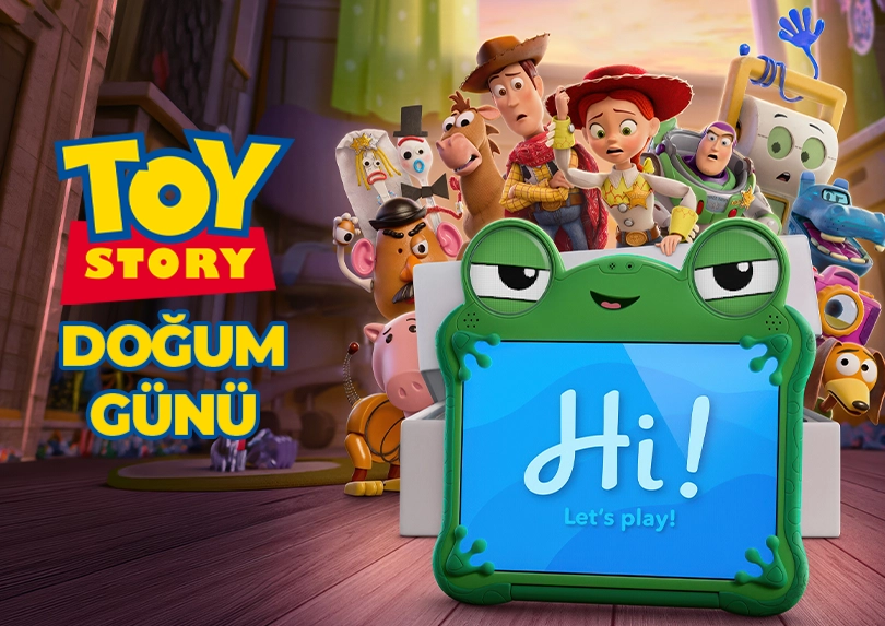 Toy Story temalı doğum günü konsepti